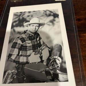 Vintage photograph of Gene Autry